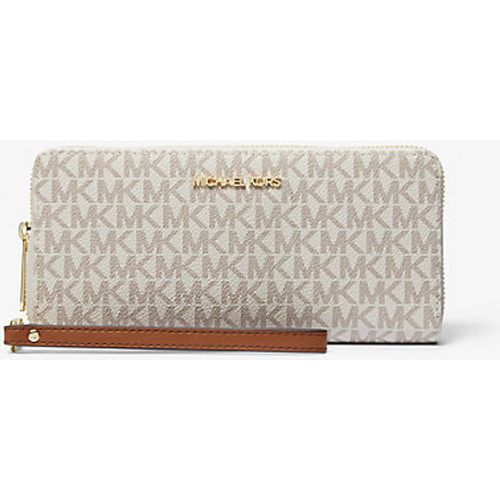 MK Grande pochette à sangle continentale Jet Set Travel avec logo - Michael Kors - Michael Kors Outlet - Modalova