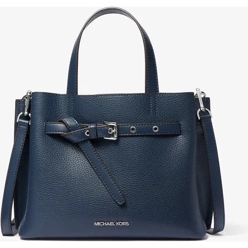 MK Petit sac Emilia en cuir grainé - Michael Kors - Michael Kors Outlet - Modalova