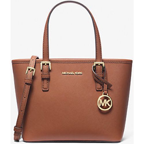 MK Très petit cabas Jet Set Travel en cuir saffiano avec glissière supérieure - Michael Kors - Michael Kors Outlet - Modalova