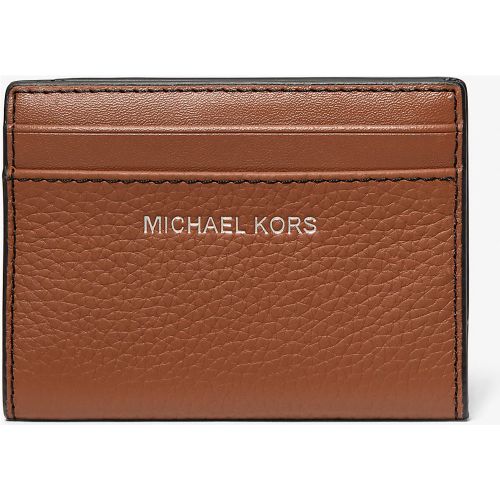 MK Portefeuille Hudson à deux volets en cuir grainé - Michael Kors - Michael Kors Mens - Modalova