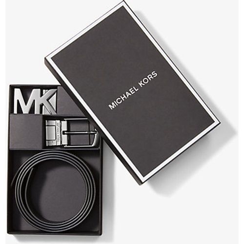 MK Coffret quatre ceintures en une avec logo - /NOIR () - Michael Kors - MICHAEL KORS COLLECTION - Modalova