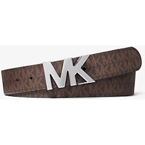 MK Ceinture à boucle réversible avec logo - - Michael Kors - Michael Kors Mens - Modalova