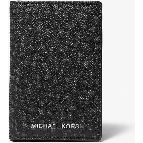 MK Porte-cartes Hudson à logo et deux volets - Michael Kors - Michael Kors Mens - Modalova