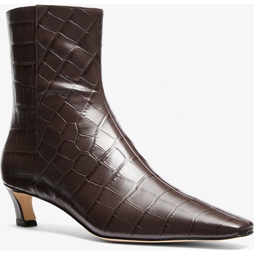 MK Botte Cosmo en cuir effet crocodile en relief - Michael Kors - MICHAEL Michael Kors - Modalova
