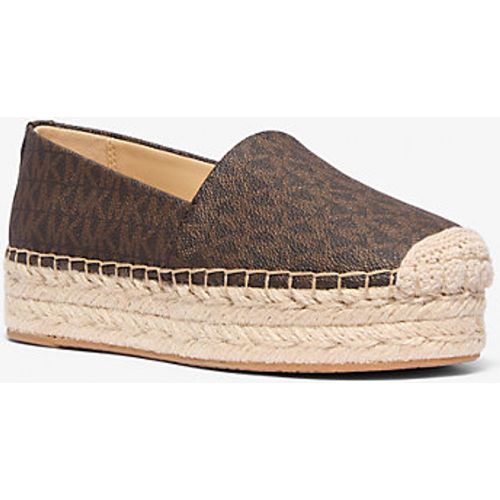 MK Espadrille Lynn à semelle compensée et logo Signature - Michael Kors - MICHAEL Michael Kors - Modalova