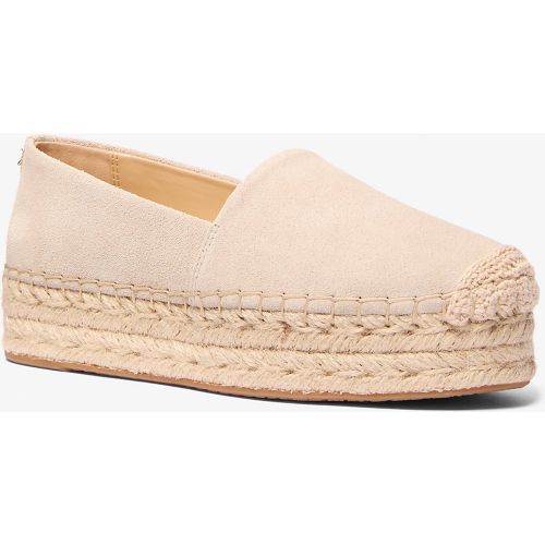 MK Espadrille Lynn en daim à semelle compensée - Michael Kors - MICHAEL Michael Kors - Modalova