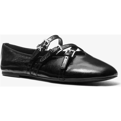 MK Ballerine Indy souple en cuir - Michael Kors - MICHAEL Michael Kors - Modalova