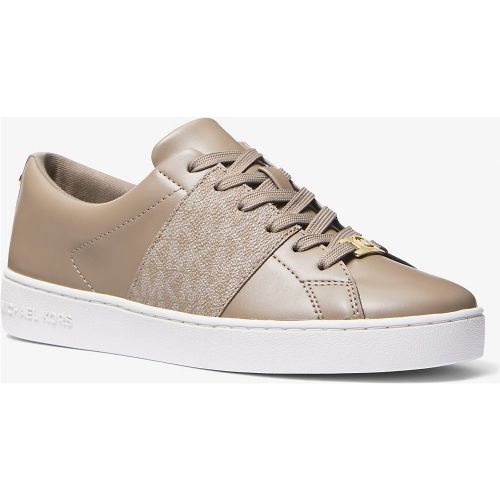MK Basket Keaton à logo Signature rayée - Michael Kors - MICHAEL Michael Kors - Modalova
