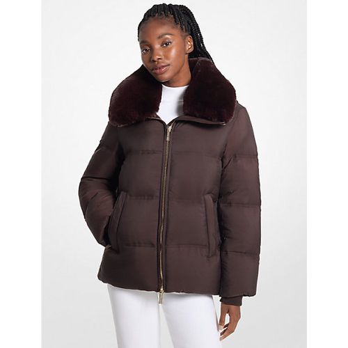 Resultats de la recherche mk doudoune en nylon matelass avec bordure en fausse fourrure michael kors 36515652858 Modalova