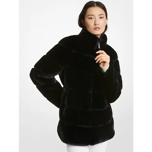 MK Manteau en fausse fourrure matelassée - Michael Kors - MICHAEL Michael Kors - Modalova