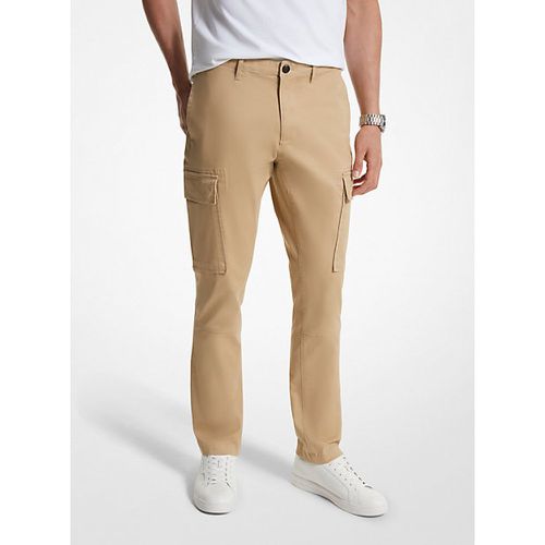 MK Pantalon cargo en coton biologique extensible - Michael Kors - Michael Kors Mens - Modalova