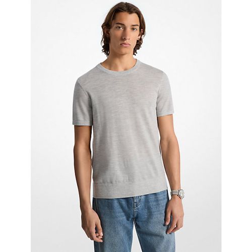 MK T-shirt en laine - Michael Kors - Michael Kors Mens - Modalova