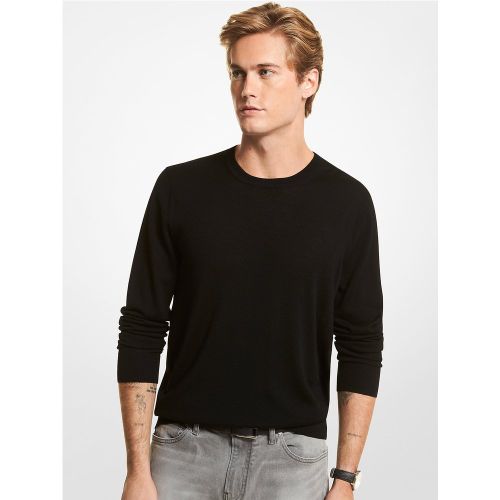 MK Pull en laine mérinos - Michael Kors - Michael Kors Mens - Modalova