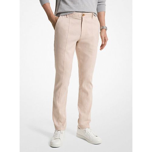 MK Pantalon en mélange de lin - Michael Kors - Michael Kors Mens - Modalova