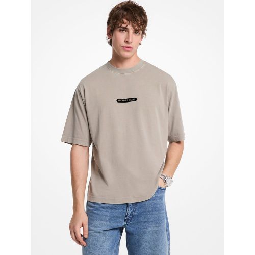 MK T-shirt en coton avec logo - Michael Kors - Michael Kors Mens - Modalova