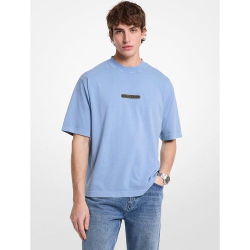 MK T-shirt en coton avec logo - Michael Kors - Michael Kors Mens - Modalova