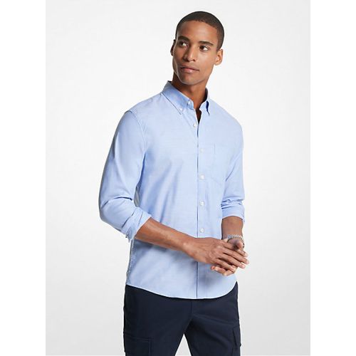 MK Chemise cintrée en lin - Michael Kors - Michael Kors Mens - Modalova