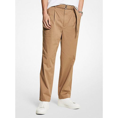 MK Pantalon à ceinture en coton extensible - - Michael Kors - Michael Kors Mens - Modalova