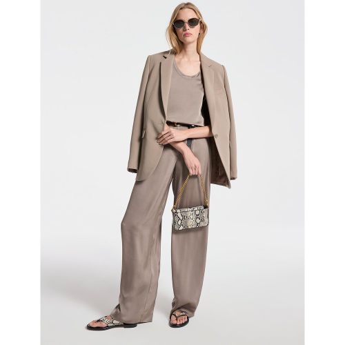 MK Blazer en crêpe - Michael Kors - MICHAEL Michael Kors - Modalova