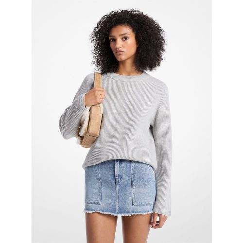 MK Pull en laine côtelée - Michael Kors - MICHAEL Michael Kors - Modalova