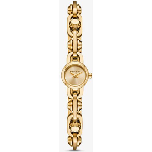 MK Petite montre bracelet Astor dorée à maillons - Michael Kors - Modalova