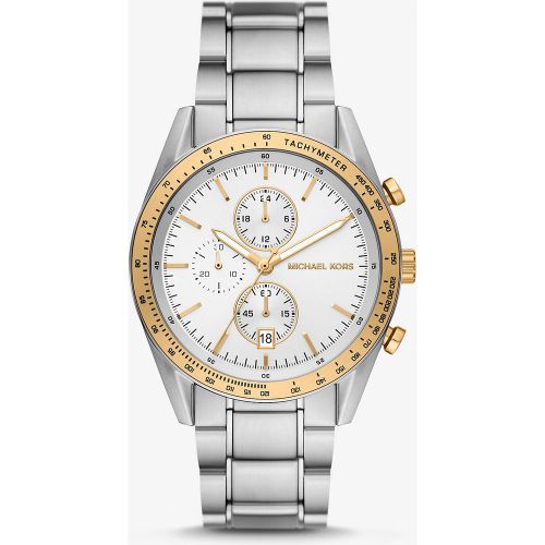MK Montre Accelerator bicolore surdimensionnée - Michael Kors - Modalova