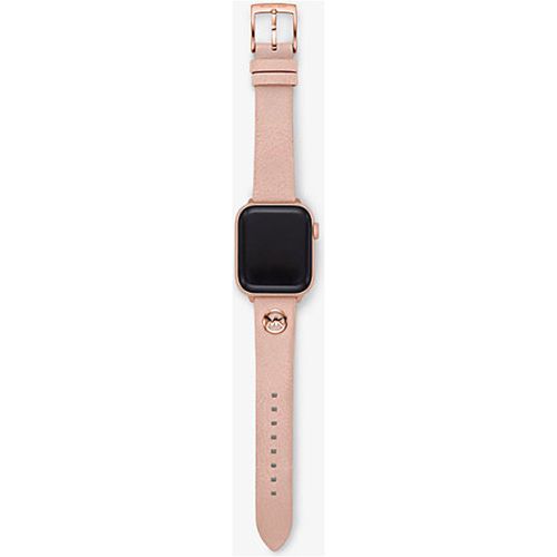 MK Bracelet en cuir pour Apple Watch® - Michael Kors - Modalova