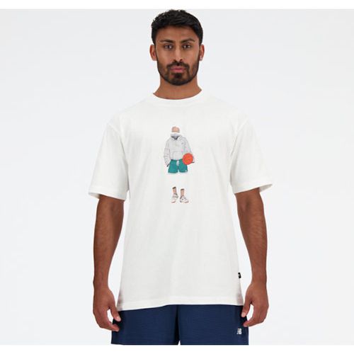 Athletics Basketball T-Shirt en , Cotton, Taille L - New Balance - Modalova