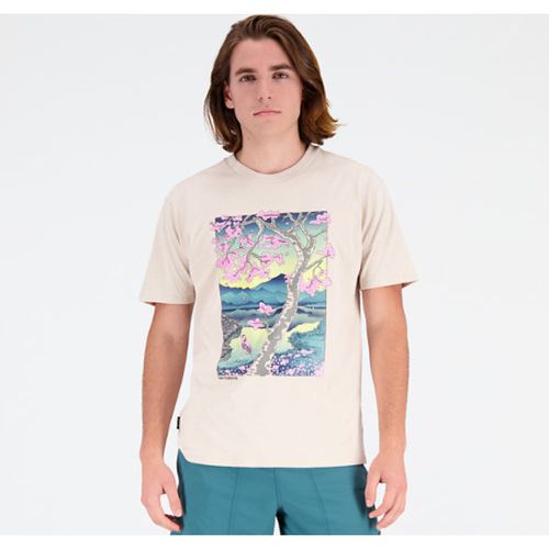 T-Shirt AT Graphic Cotton Jersey Short Sleeve en , Taille L - New Balance - Modalova