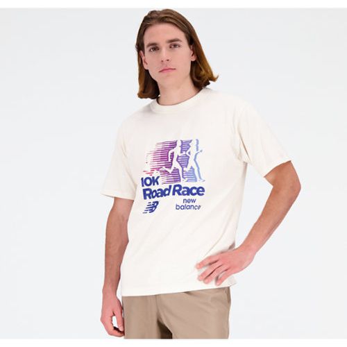 Athletics Remastered Graphic Cotton Jersey Short Sleeve T-shirt en , Taille L - New Balance - Modalova