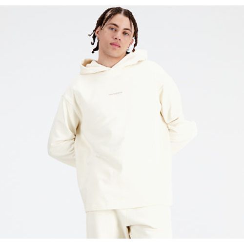 Athletics Linear Fleece Top en , Cotton, Taille L - New Balance - Modalova