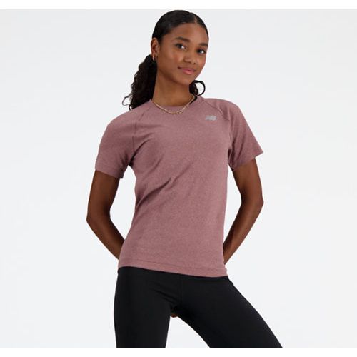 Knit Slim T-Shirt en , Poly Knit, Taille L - New Balance - Modalova