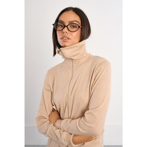 Veste de jogger irisée à double zip - LILI SIDONIO - Modalova