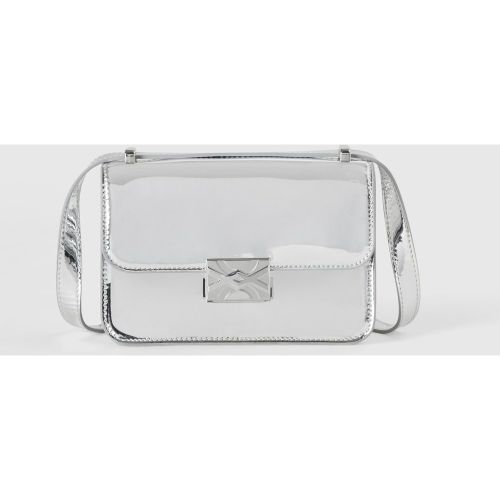 Benetton, Sac À Bandoulière Argenté Satiné, taille OS, Argent - United Colors of Benetton - Modalova