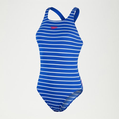 Maillot de bain Eco Endurance+ Printed Medalist /blanc - Speedo - Modalova