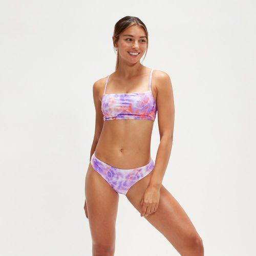 Bikini imprimé à bretelles réglables lilas - Speedo - Modalova
