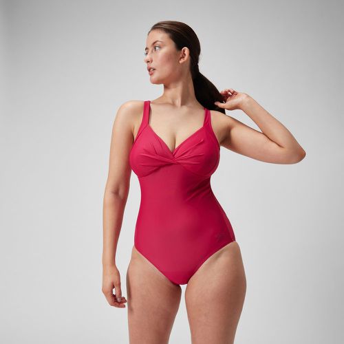 Maillot de bain 1 pièce galbant noué croisés - Speedo - Modalova