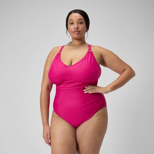 Maillot de bain 1 pièce Shaping avec encolure en Vs (+) Magenta brume - Speedo - Modalova