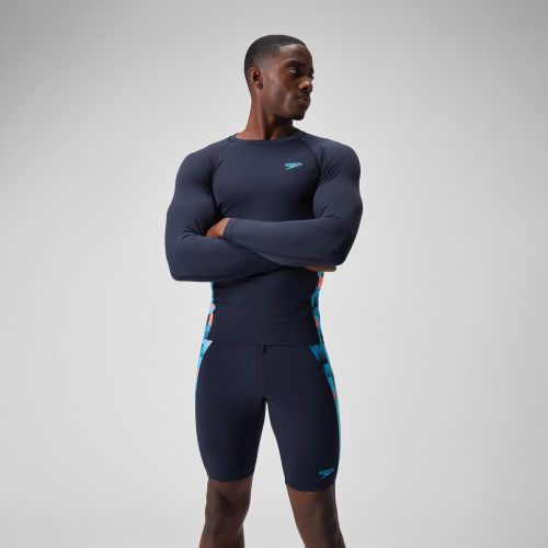 T-shirt rashguard s END+ Splices /Bleu - Speedo - Modalova