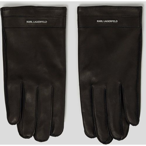 Gants En Cuir K/essential, , , Taille: XL - Karl Lagerfeld - Modalova