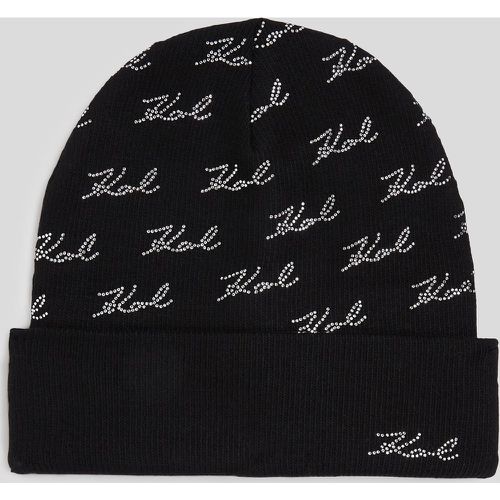 Bonnet À Strass K/signature, , , Taille: X00 - Karl Lagerfeld - Modalova