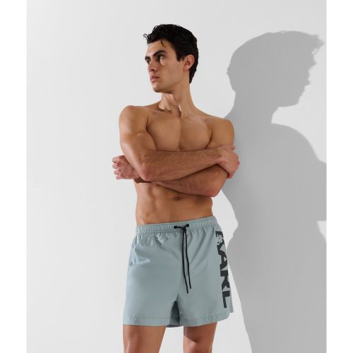 Short De Bain Orné Du Logo, , , Taille: L - Karl Lagerfeld - Modalova