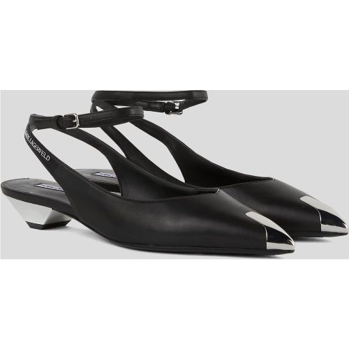Escapins Plats À Bride De Cheville Millie, , , Taille: L35 - Karl Lagerfeld - Modalova