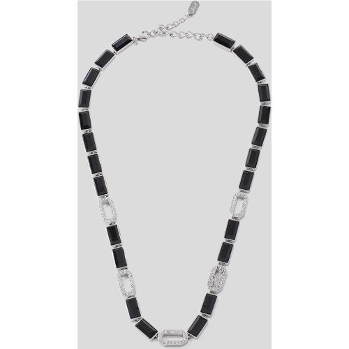 Collier Chaîne Pavé Karl Signature, , , Taille: L00 - Karl Lagerfeld - Modalova