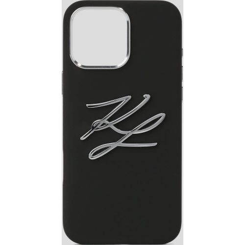 Coque Autograph Pour Iphone 16 Pro Max, , , Taille: One size - Karl Lagerfeld - Modalova