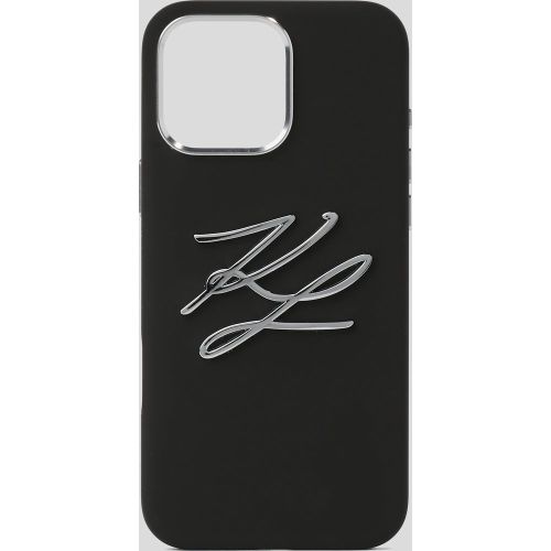 Coque Karl Autograph Pour Iphone 16 Pro Max, , , Taille: L00 - Karl Lagerfeld - Modalova