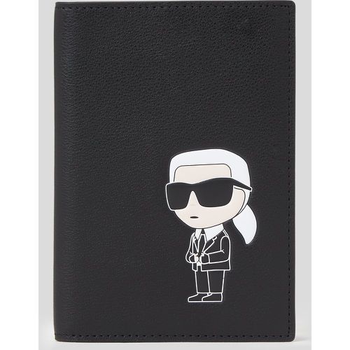 Étui Pour Passeport En Cuir K/ikonik, , , Taille: X00 - Karl Lagerfeld - Modalova