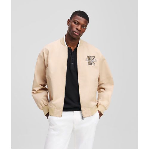 Veste Bomber Avec L'initiale K, , , Taille: L46 - Karl Lagerfeld - Modalova