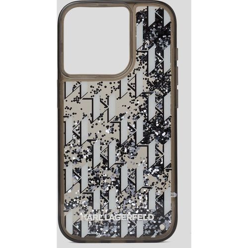 Coque Kl Monogram À Paillettes Pour Iphone 15 Pro, , , Taille: L00 - Karl Lagerfeld - Modalova