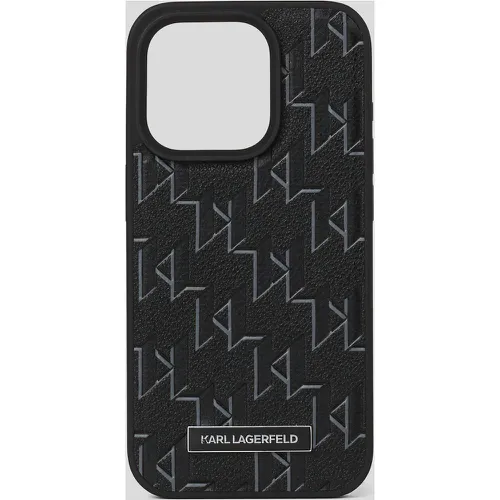 Coque Kl Monogram Pour Iphone 15 Pro, , , Taille: L00 - Karl Lagerfeld - Modalova